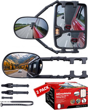 Extended Towing Mirrors Adjustable Clip-on Tow Mirror Extenders With Removable Extended Towing Mirrors Adjustable Clip-on Tow Mirror Extenders With Removable
