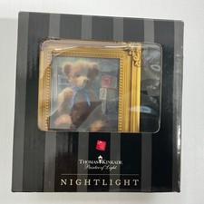 Thomas Kinkade Painter of Light The Light of Peace Gold Frame Nightlight NIB