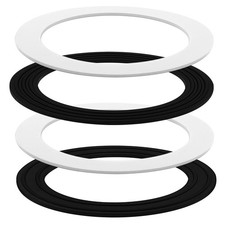 EPE Rubber Sink Strainer Seal Kit for 3-1/2 Inch Drains 2 O-Rings Gasket 2