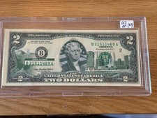 2003 2$ United States Of America, State Of Arizona Overprint, encased,