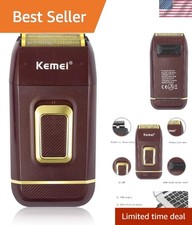 Foil Shaver Double Electric Shaver for Men Electric Razors Head Shavers for B...