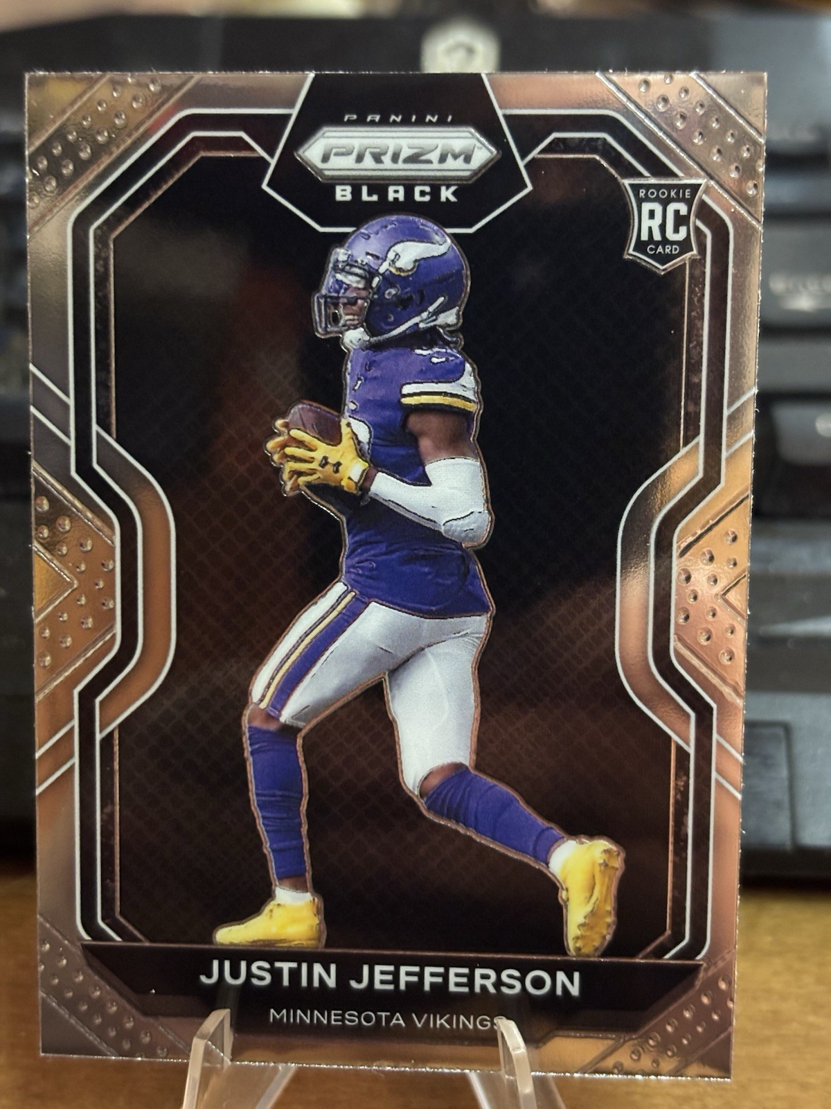 Justin Jefferson Rookie 2020 Chronicles Prizm Black #PB-9 NMMT Vikings RC 💎