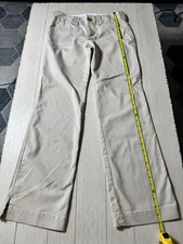 Banana Republic Beige Straight Leg Regular Fit Size 6 32 inseam Casual Pants