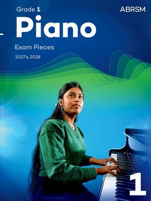 ABRSM Klasse 1 Klavier Prüfungsstücke 2027 & 2028 (9781786011022) **NEU**