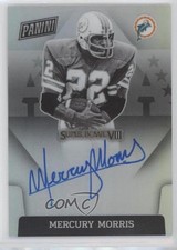 2020 Panini Prizm Super Bowl Firme Mercury Morris #SBVIII-MM Auto a8r