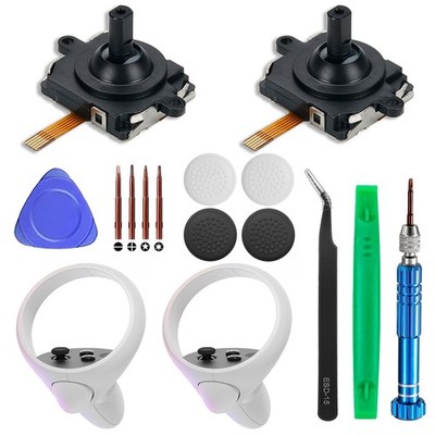 2 Pack Joystick Replacement for Oculus Quest 2 Controller/Meta Quest 2 Controlle