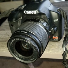 Canon EOS Rebel XS Accessory Bundle EF-S 18-55mm 55-250mm Lenses Bag Cables