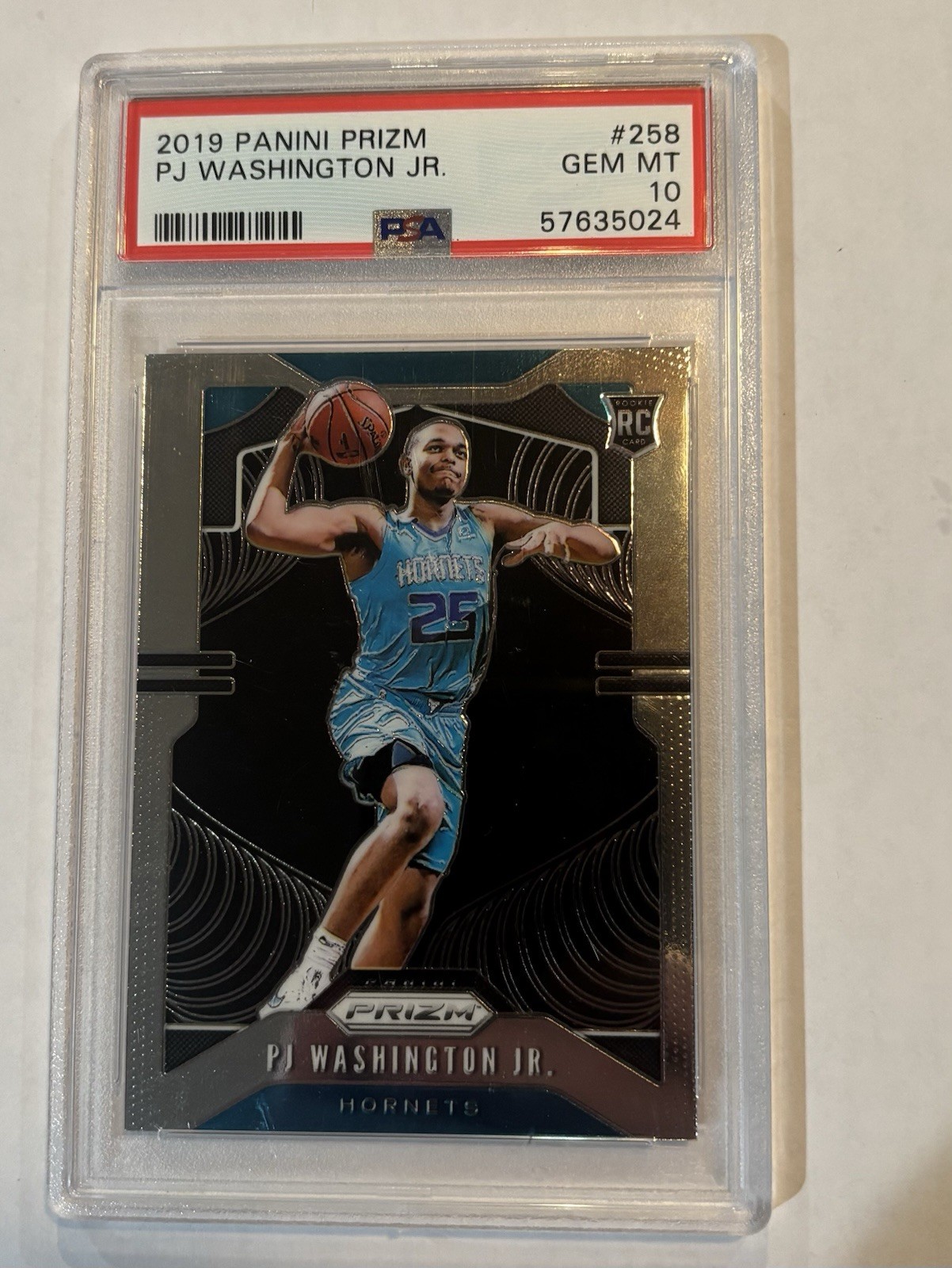 2019 Panini Prizm Pj Washington Jr Gem 10 💎