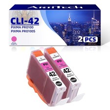 CLI-42 PM Pixma Pro-100 Compatible Ink Cartridges Replacement for Canon CLI42...