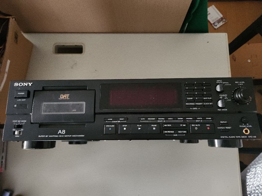 希少　SONY DTC-A8 DATデッキ Sony Dtc-a8 DAT Deck Ac100v (d189 for sale online | eBay