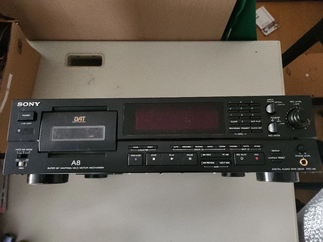 Sony Console/Tabletop Pro Audio Recorders with DAT Tape for sale
