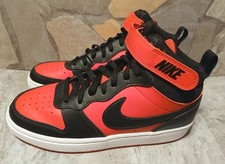 Nike Court Borough Mid 2 GS NEW Size 7Y University Red Black White CD7782-602