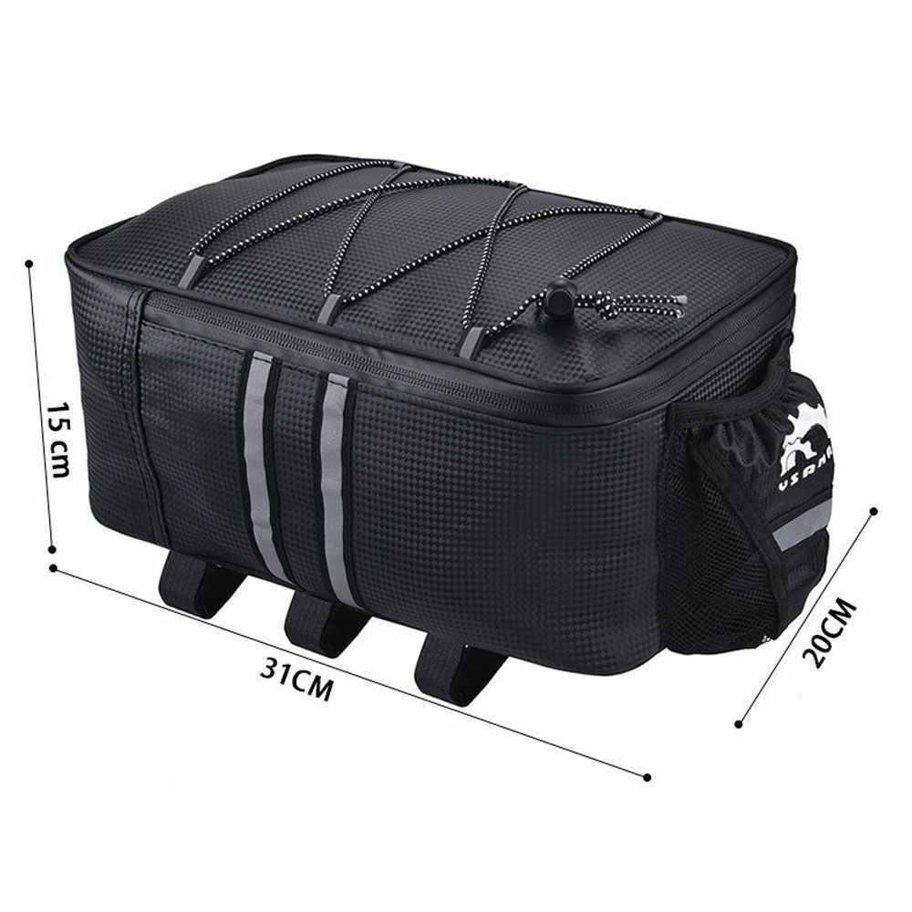 Waterproof Bicycle Rear Rack Seat Bag Bike Cycling Storage Pouch Trunk Pannier