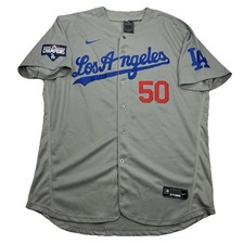 Nike Mookie Betts Los Angeles Dodgers 2020 World Series Jersey Authentic 52 XL