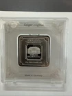 Geiger Edelmetalle Security Line 50g Silver Square Bar In Assay .999 Fine