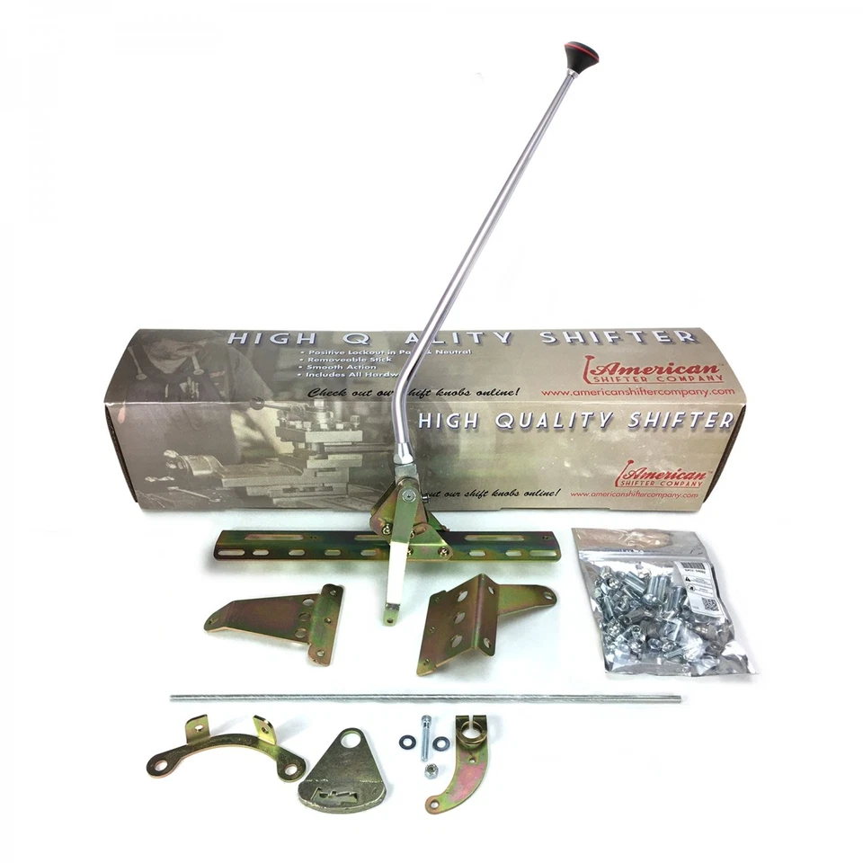 Kit de palanca de cambios de transmisión con 23 brazos cromados para Ford C4 Foto 2 de 4