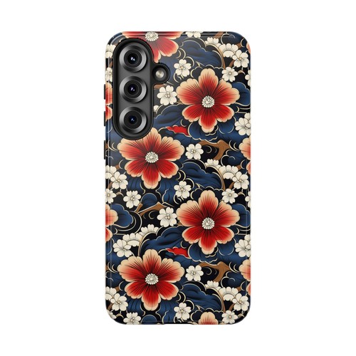 Japanese Floral Art - Tough Phone Case - iPhone, Galaxy, Google Pixel Models - 第 144/203 張圖片