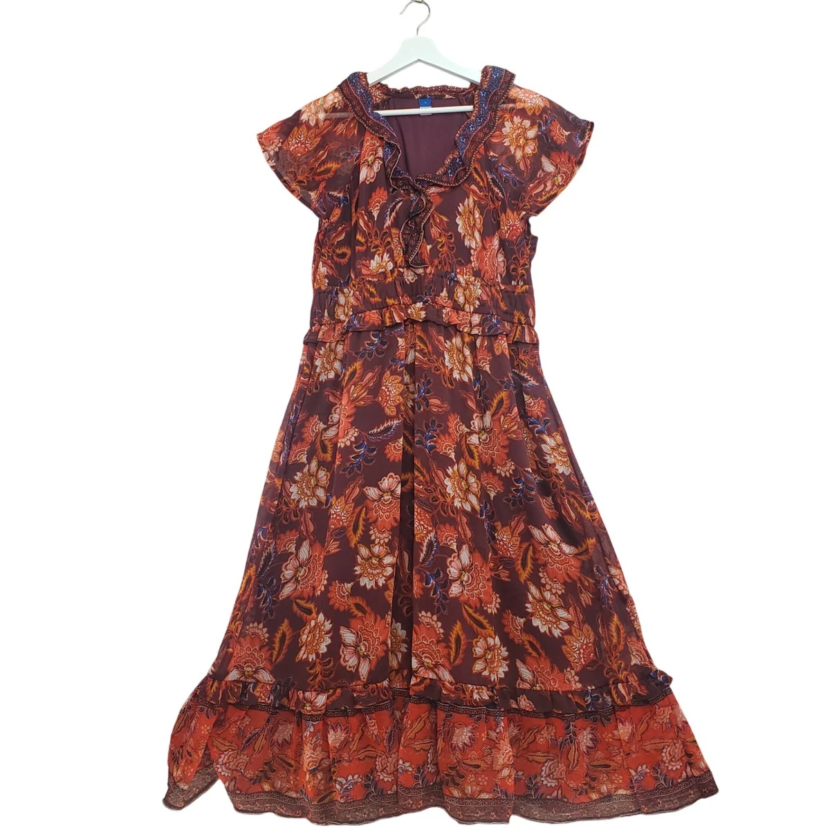 chinese dress ladies Old Navy Solid Blue Knit Spaghetti Strap Cute Summer Midi Dress