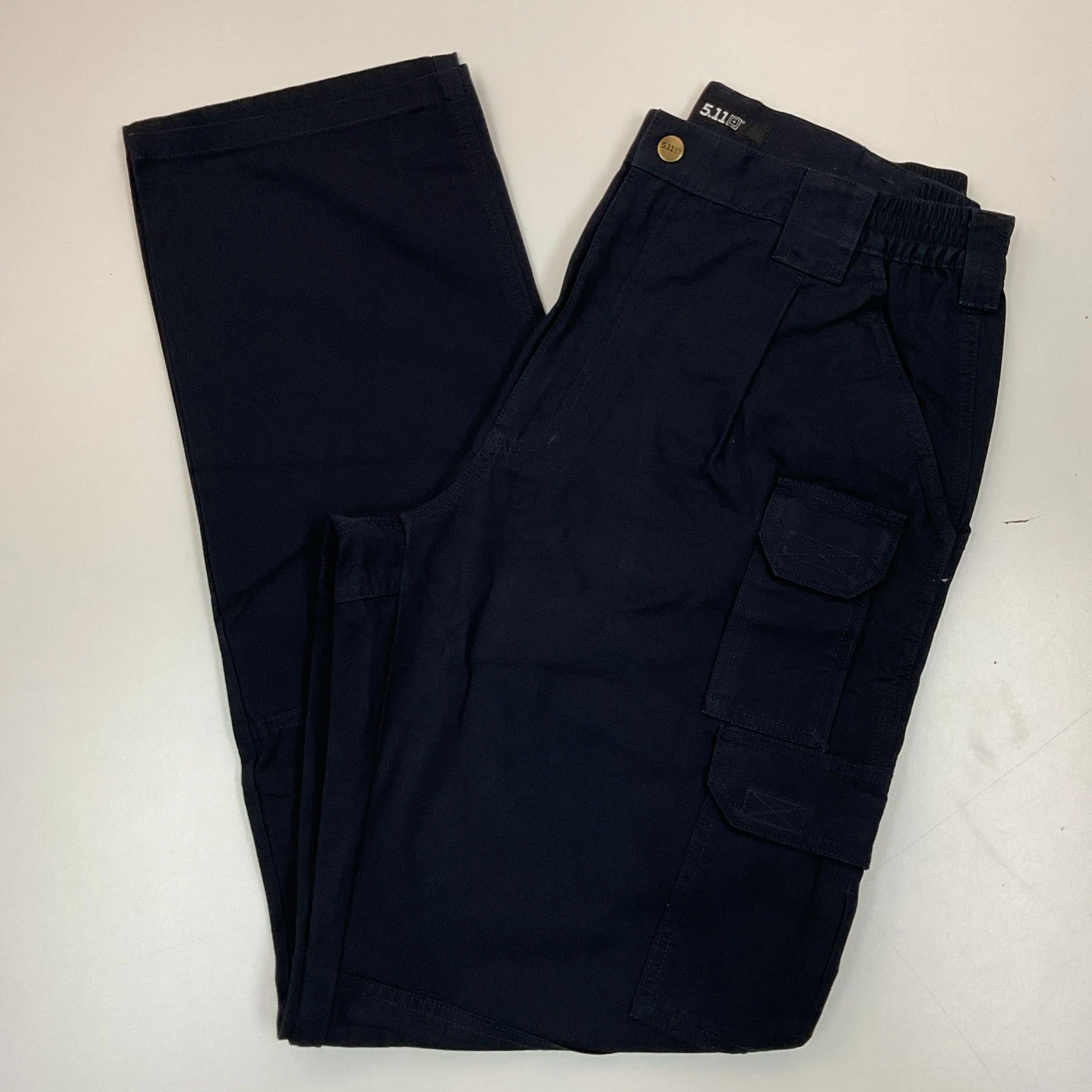 74251 5.11 Tactical Mens Regular Fit Cotton Canvas Cargo Pants 38x36 Fire Navy
