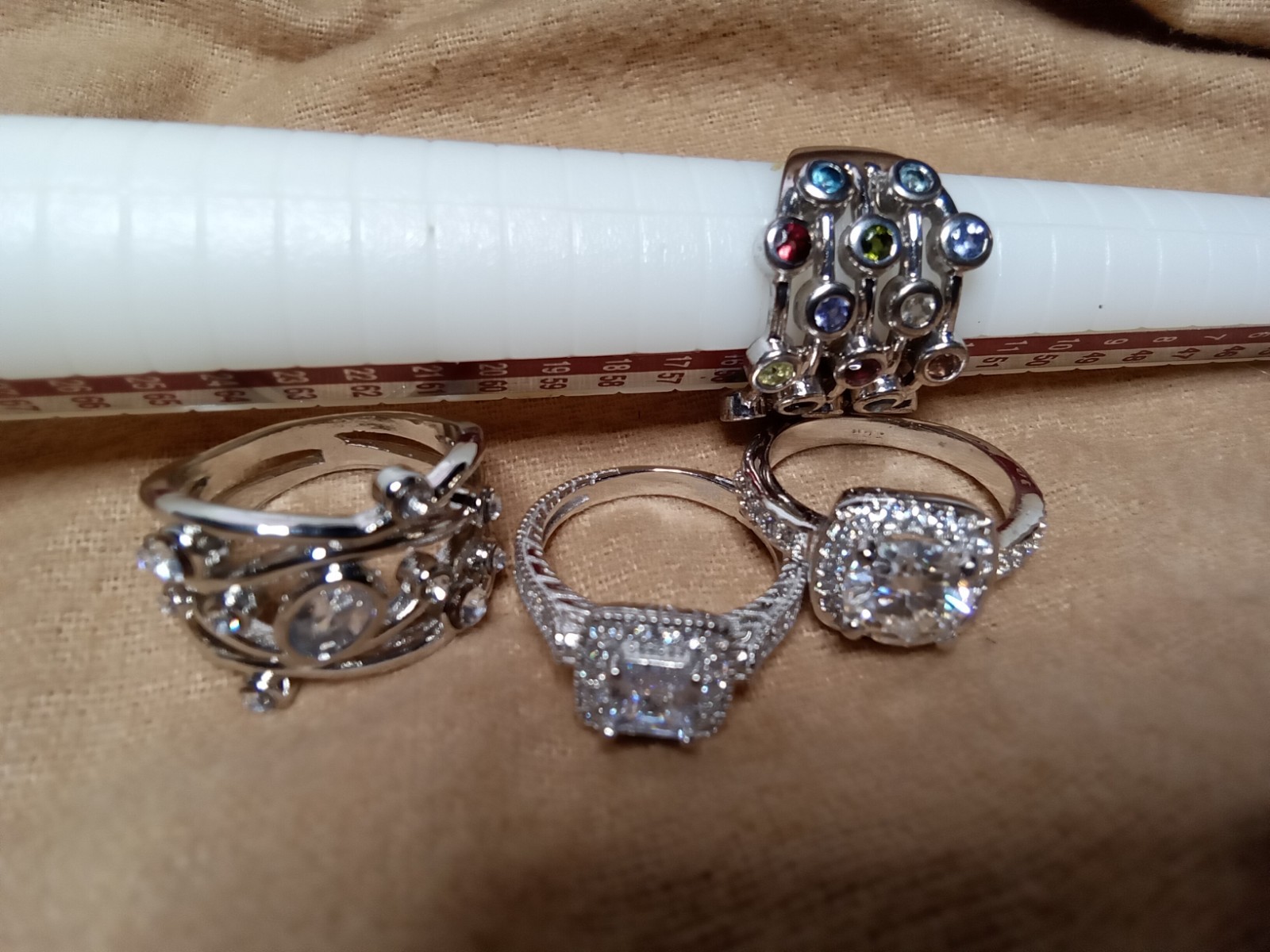 925 Solid Sterling Silver Ring - image 3