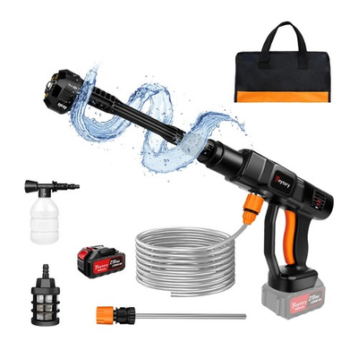 #ad Cordless Pressure Washer 21V Portable Power Washer Handheld with 1.3Ah Battery $64.99
