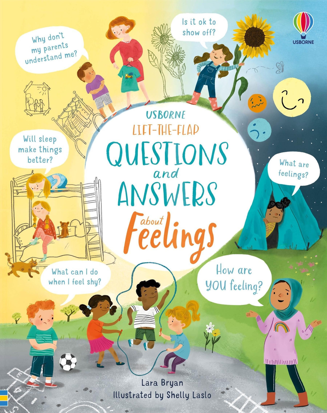 Thumbnail - Lift-the-flap Questions And Answers About Feelings | Lara Bryan | Buch