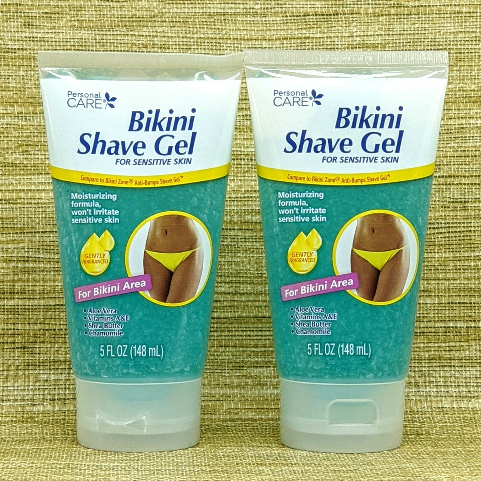 Personal Care, Bikini Shave Gel, For Sensitive Skin, Lot of 2 eBay