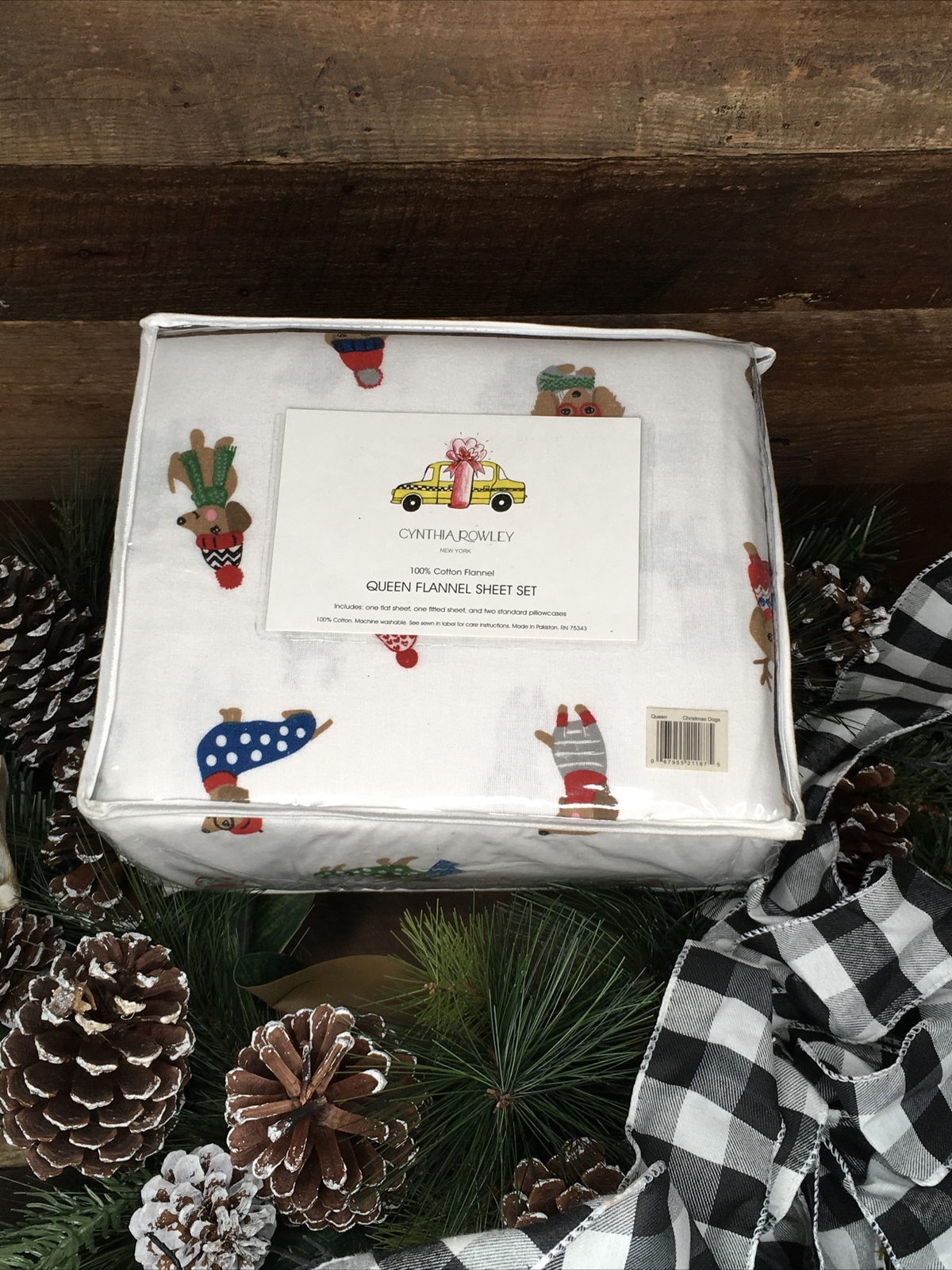 dog themed flannel sheets