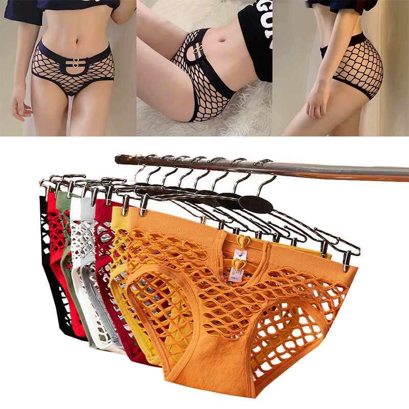 Sexy Hollow Knicker Cotton Lingerie Panties for Women