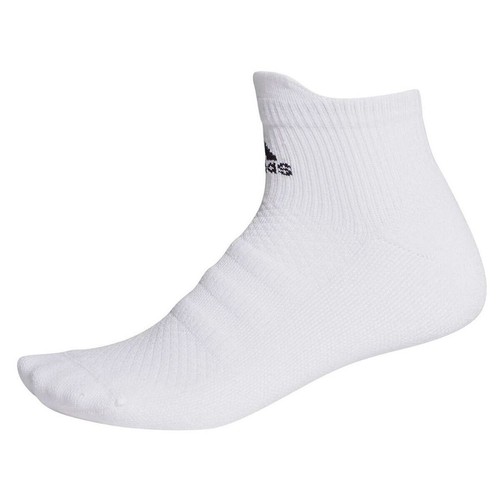Adidas Alphaskin knöcheltief geschnittene Socken weiß Größe UK Small (RefX6)