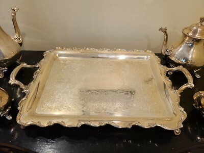 Vintage Wilcox Joanne International Silver Plate Coffee and Tea