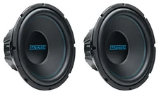 (2) Autotek ATK12D4 12" Car Audio Subwoofers 800w Peak/400w RMS Subs DVC 4 Ohm