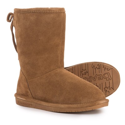 bearpaw boots with bows