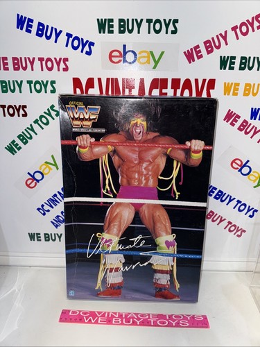 Lot De 4 Figurines WWF Ultimate Warrior 1991 – Hasbro Titan Sport (vintage)
