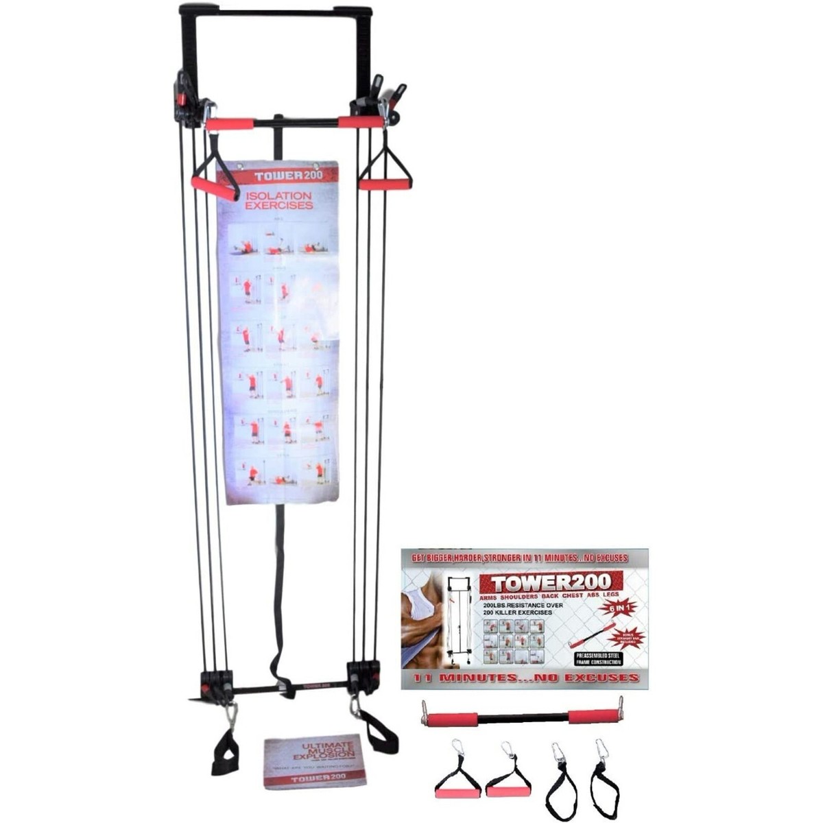 Tower 200 Over The Door Exerciser Body By Jake Machines Buy Door