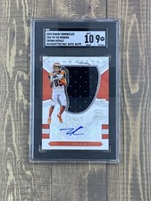 2020 Crown Royale TEE HIGGINS #CSA-TH Rookie RC Silhouettes RPA /99 - SGC 9