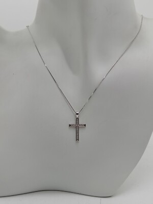 Collana con croce in diamanti - Ma.Gi. Gioielli