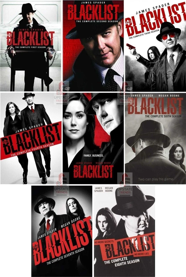 The Blacklist: The Complete Series Seasons 1-8 New Free USA Free Shipping! Foto 2 de 3