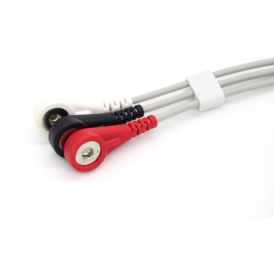 Cavo ECG Monopezzo 3.2m 3 Derivazioni A Scatto Per Nihon Kohden BSM-2300