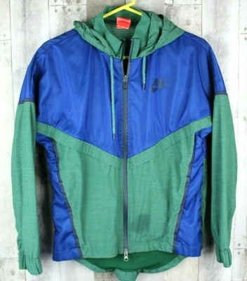 green blue jacket