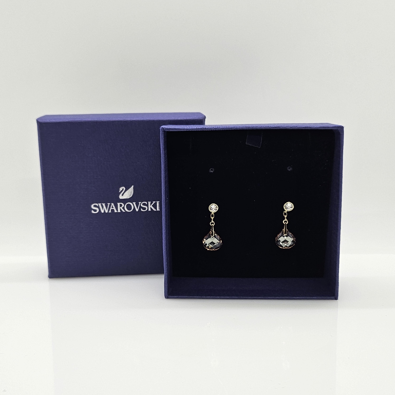 Swarovski Ohrringe Tessa Drop Ohrhänger Goldfarben 
