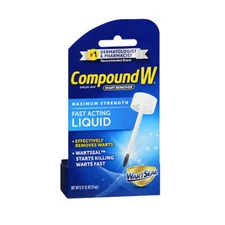 Compound W Wart Remover - Maximum Strength Liquid  0.31 oz By Med Tech Products