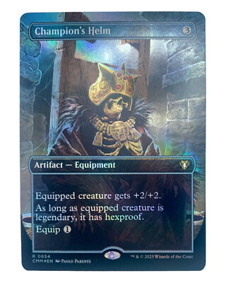 MTG | Helm des Champions | Commander Masters | Foil | NM | EN