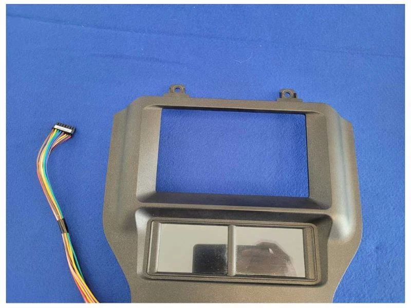 2020 Ford Mustang GT S550 Aftermarket Faceplate 8in Screen Radio Bezel - Image 3 of 4