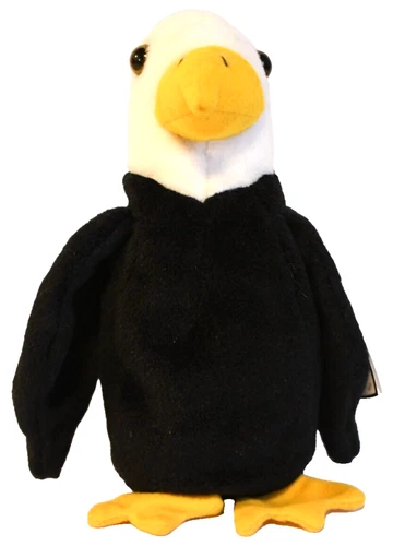 MWMT Ty Beanie Babies Baldy the Eagle Style 4074 VTG 1996 Retired