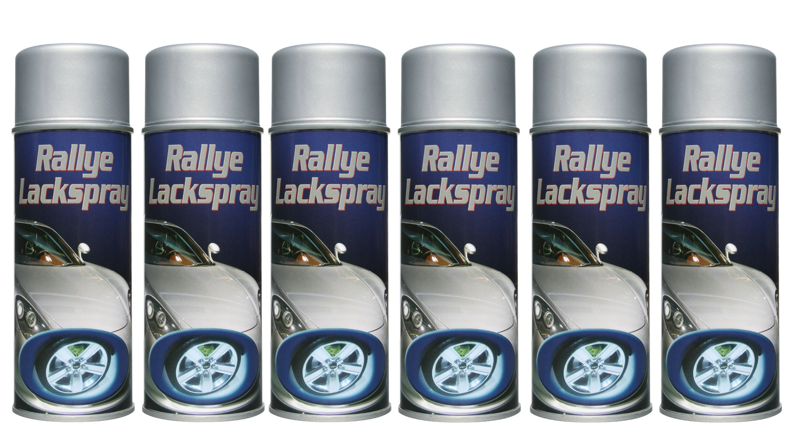 FastFinish Rally Clear Gloss Paint – 6 Cans X 500ml (3000ml Total) – High Shine Protective Coat