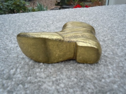 Brass Match Boot "Old Luck Match Boot" - Picture 5 of 5