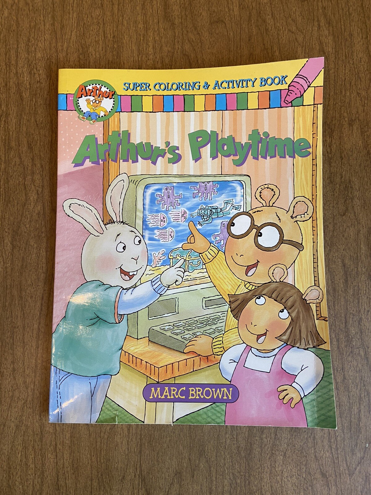 Arthur???s Playtime Coloring Book Unused! eBay