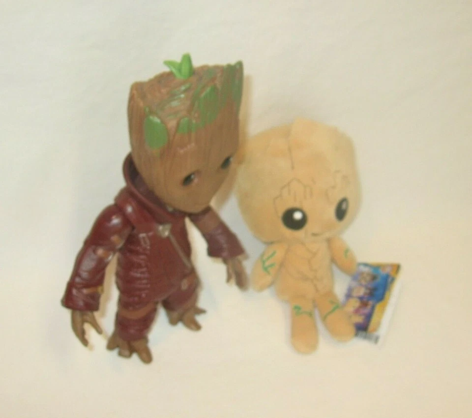 Guardians of the Galaxy 2 Baby Groot 10 Inch Figure & 8 Inch Marvel Plush Funko - Image 2 of 4