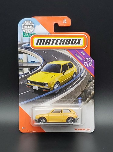 Matchbox MBX City Adventure II 2020 – Honda Civic 2017 Met. Nero – Sciolto (Loose)